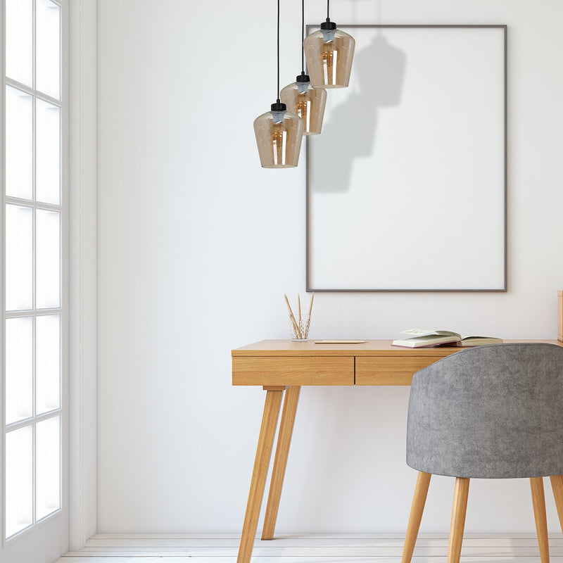 Milagro Santiago pendant lamp E27