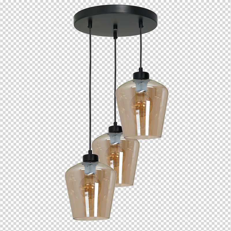 Milagro Santiago pendant lamp E27