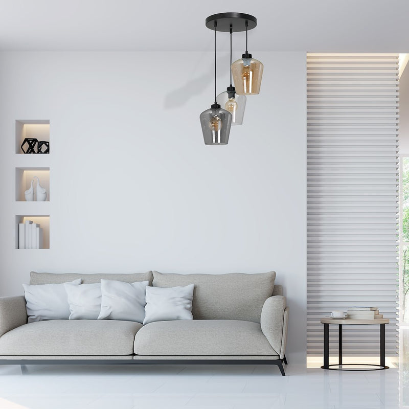 Milagro Santiago pendant lamp E27