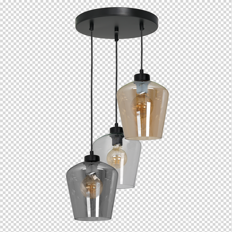 Milagro Santiago pendant lamp E27