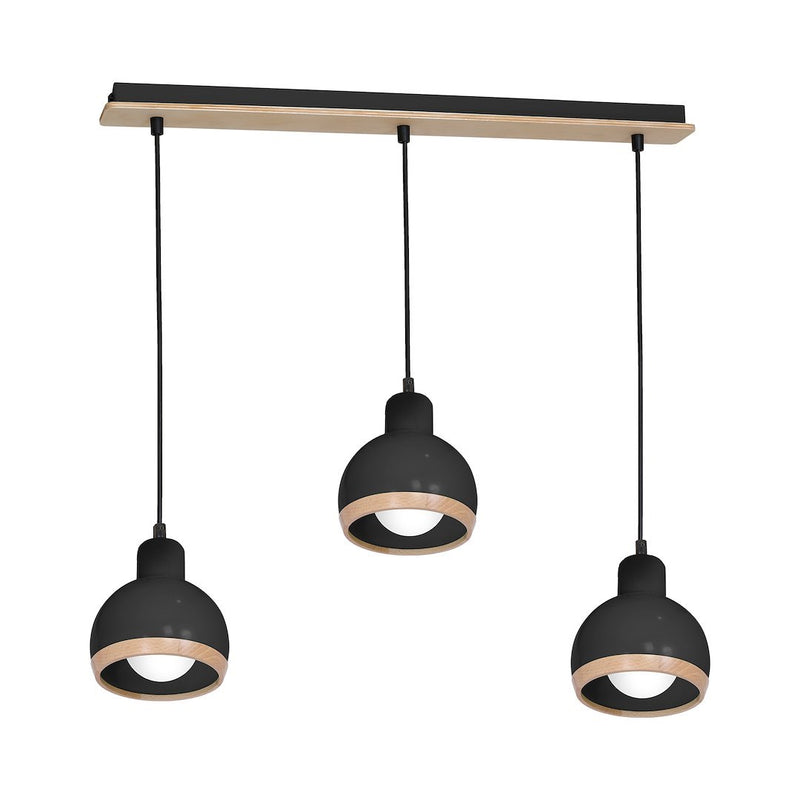 Milagro Oval pendant lamp E27