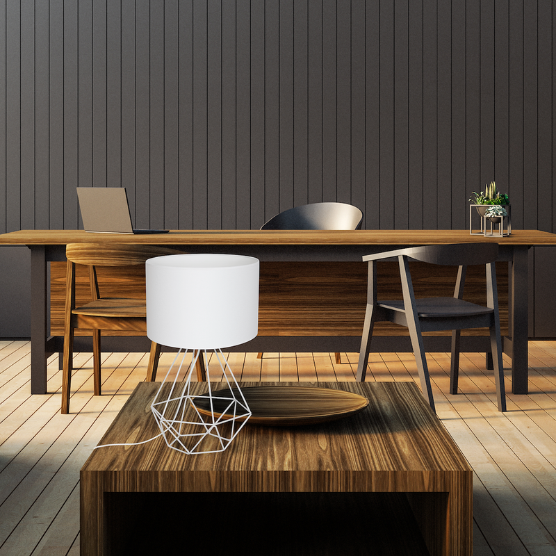 Milagro Basket table lamp E27 H 44cm