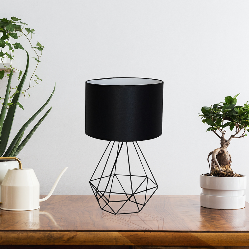 Milagro Basket table lamp E27 H 44cm