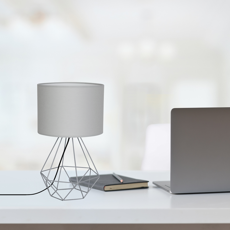 Milagro Basket table lamp E27 H 44cm