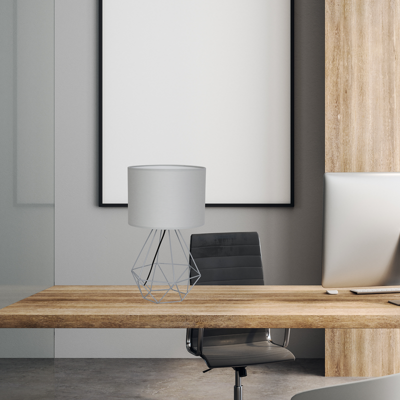 Milagro Basket table lamp E27 H 44cm