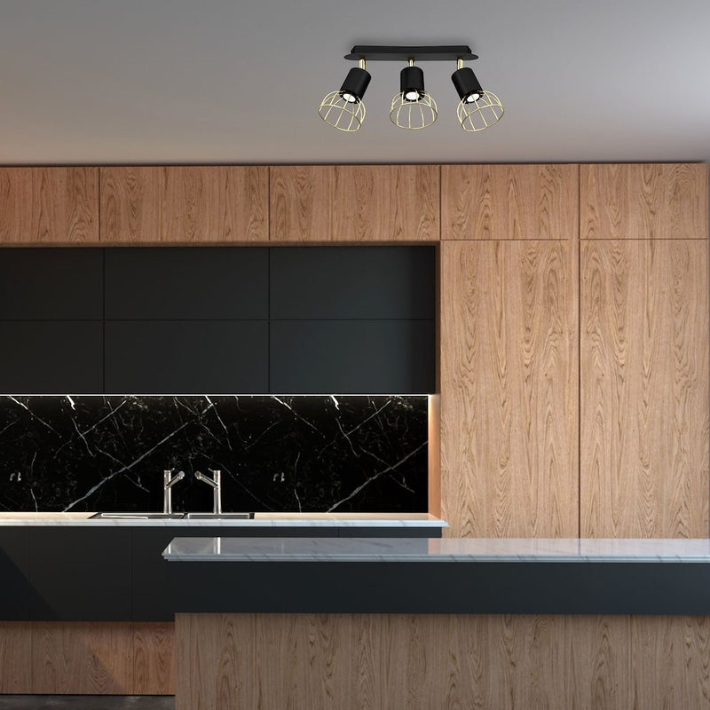 Milagro Dante 3L ceiling lamp GU10 H 16cm