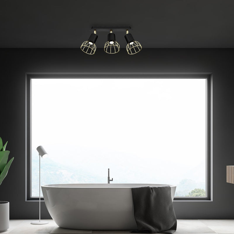 Milagro Dante 3L ceiling lamp GU10 H 16cm