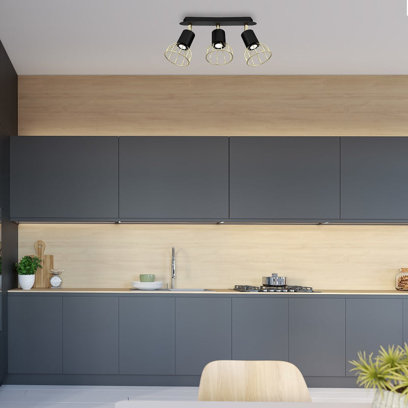 Milagro Dante 3L ceiling lamp GU10 H 16cm