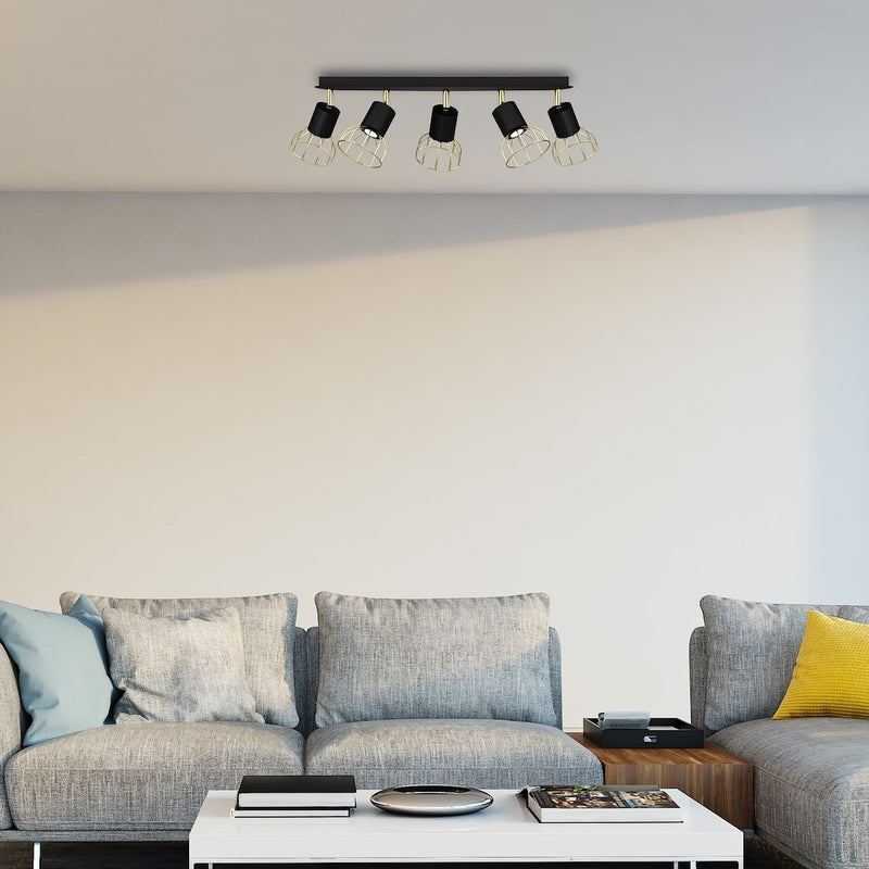 Milagro Dante 5L ceiling lamp GU10 H 16cm