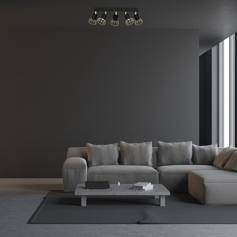 Milagro Dante 5L ceiling lamp GU10 H 16cm