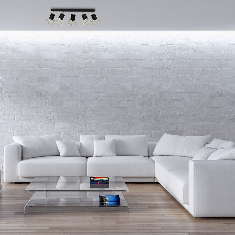 Milagro Dante 5L ceiling lamp GU10 H 16cm