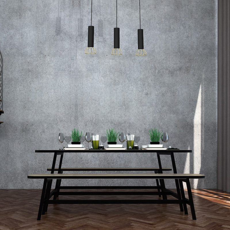 Milagro Dante 3L pendant lamp GU10