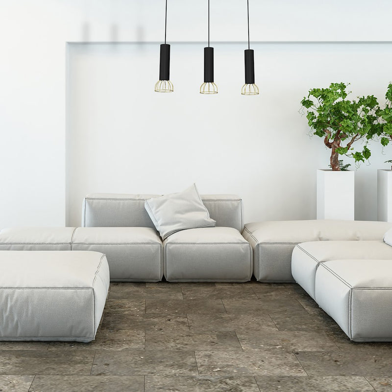 Milagro Dante 3L pendant lamp GU10