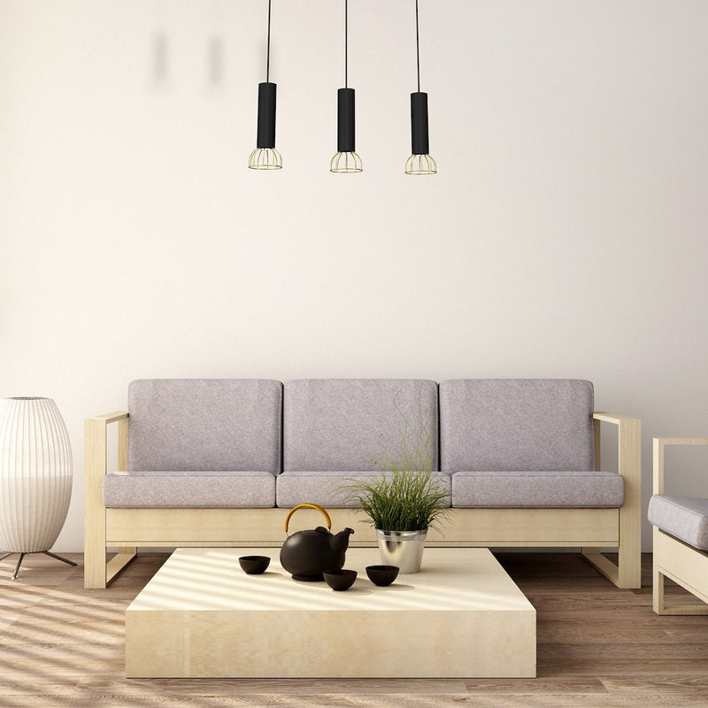 Milagro Dante 3L pendant lamp GU10