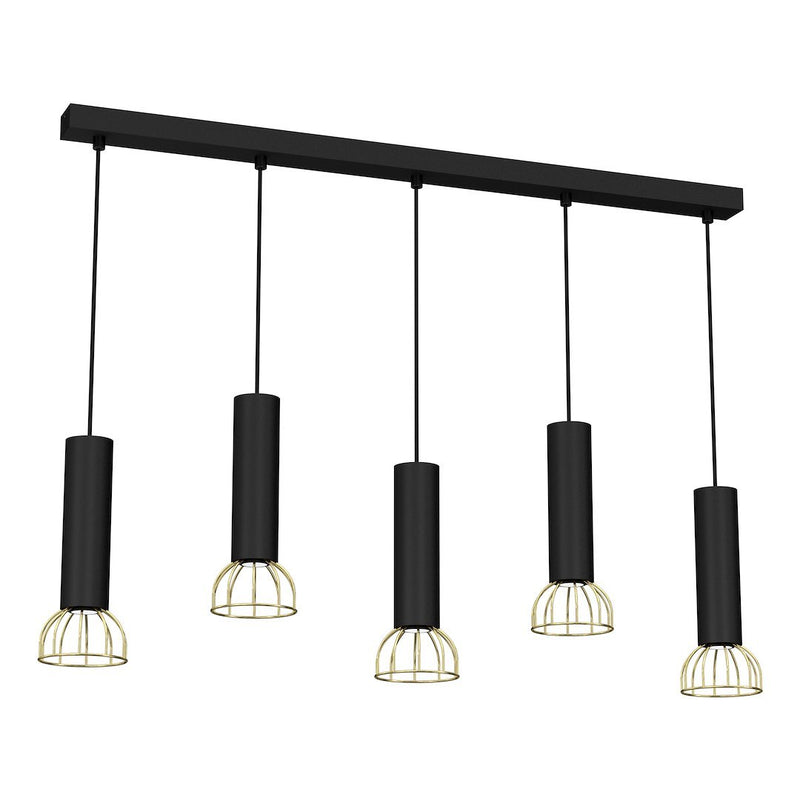 Milagro Dante 5L pendant lamp GU10
