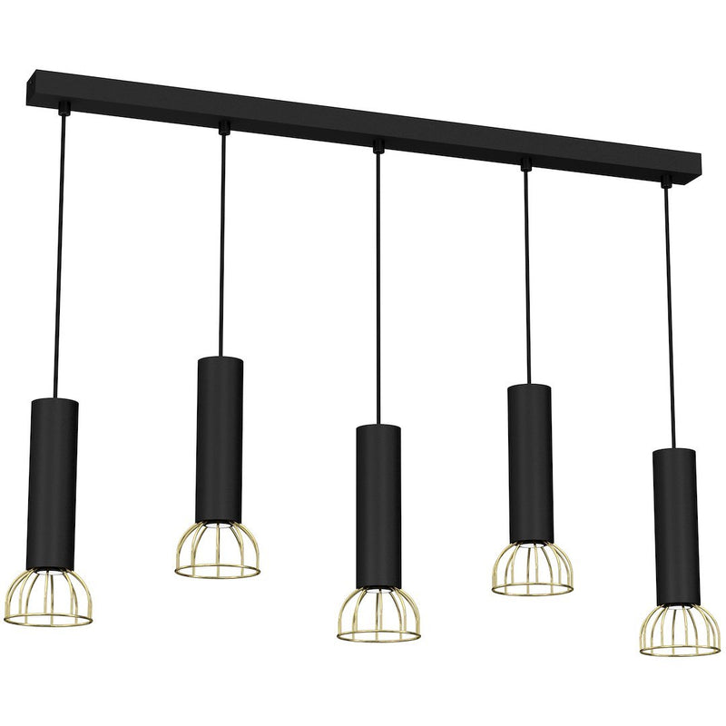 Milagro Dante 5L pendant lamp GU10