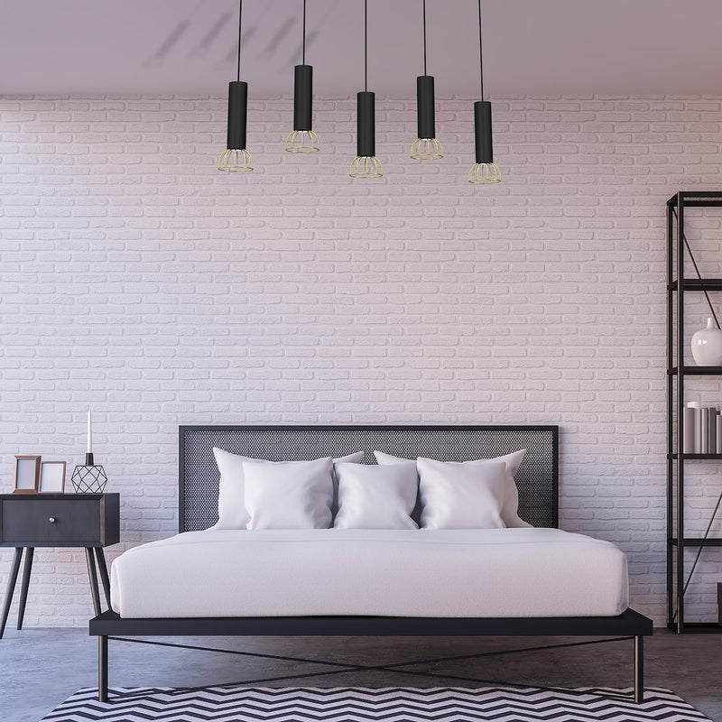 Milagro Dante 5L pendant lamp GU10