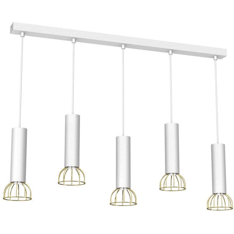 Milagro Dante 5L pendant lamp GU10