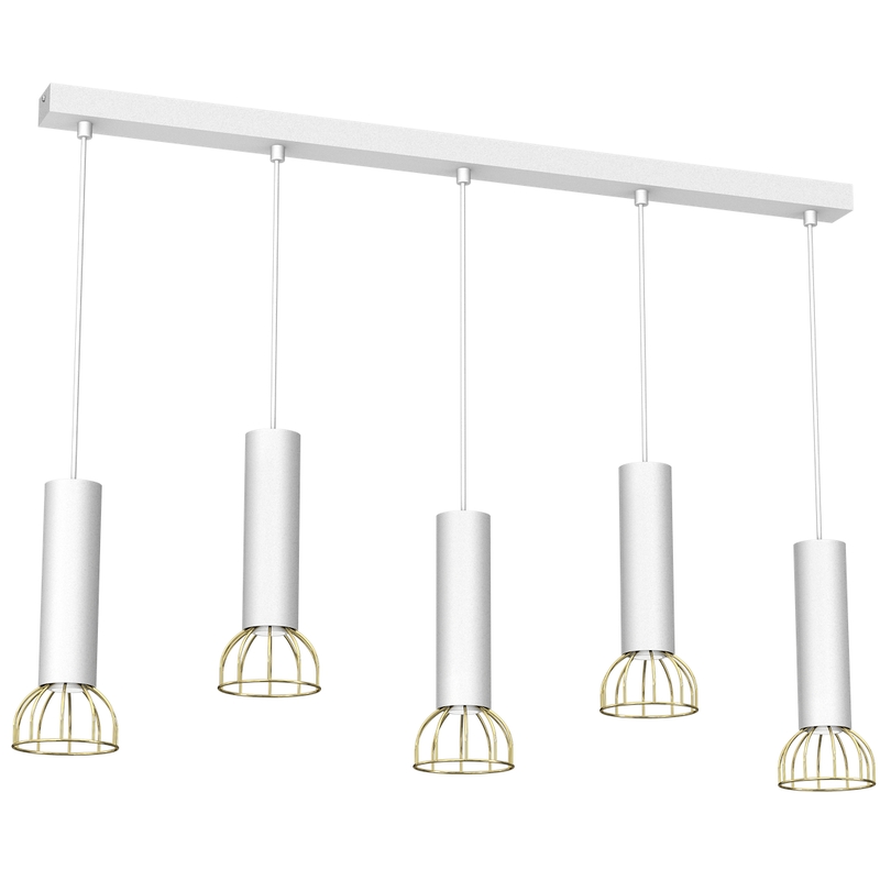 Milagro Dante 5L pendant lamp GU10