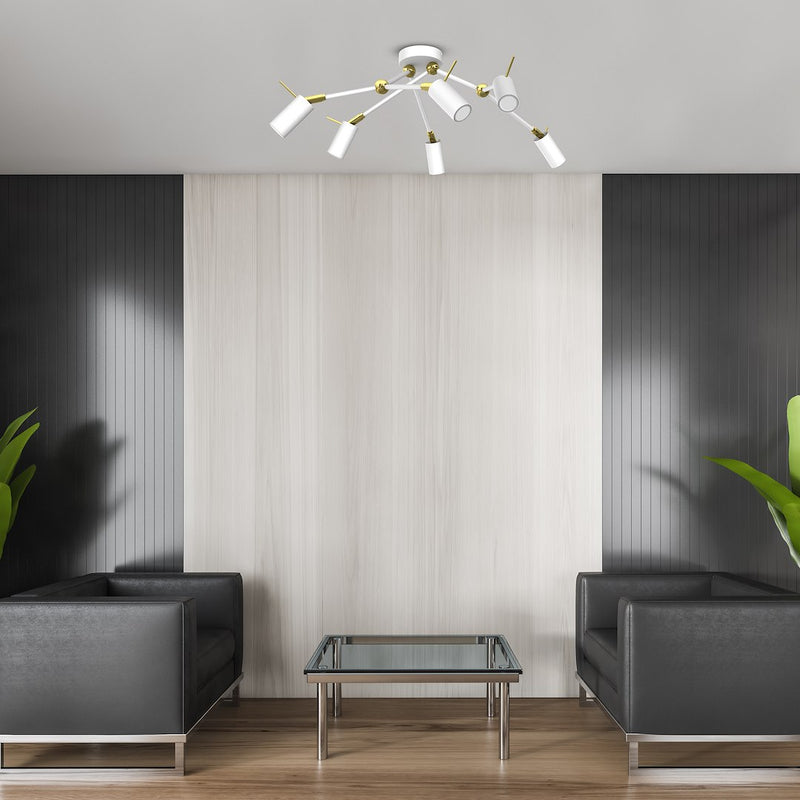 Milagro Iris 6L ceiling lamp GU10 H 27cm