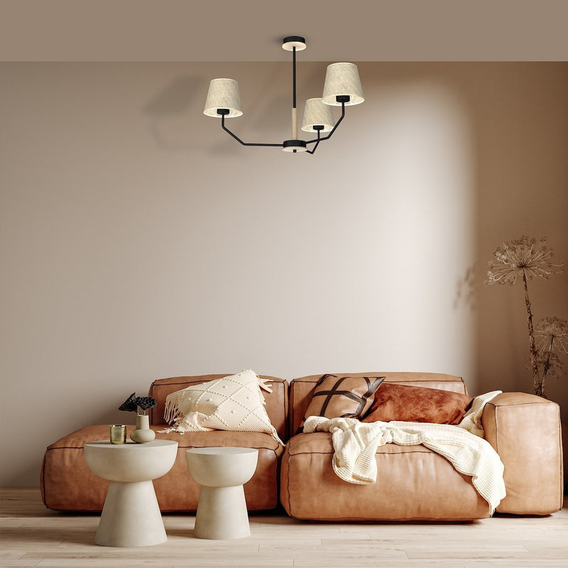 Milagro Etna 3L pendant lamp E27 H 52cm