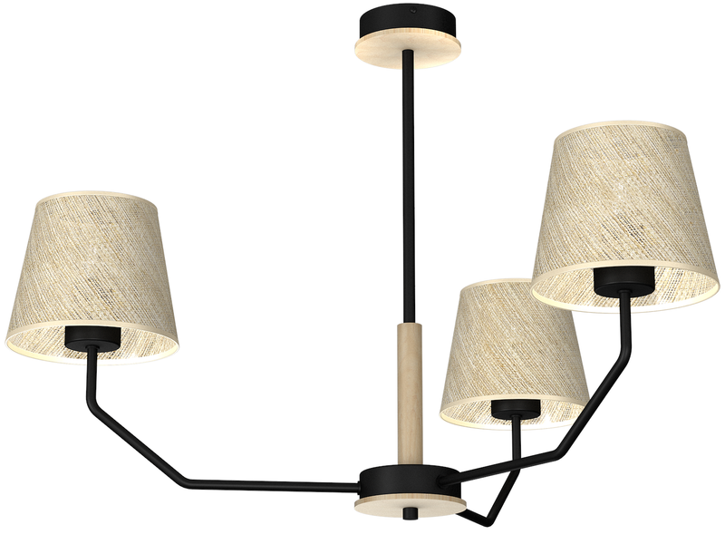Milagro Etna 3L pendant lamp E27 H 52cm