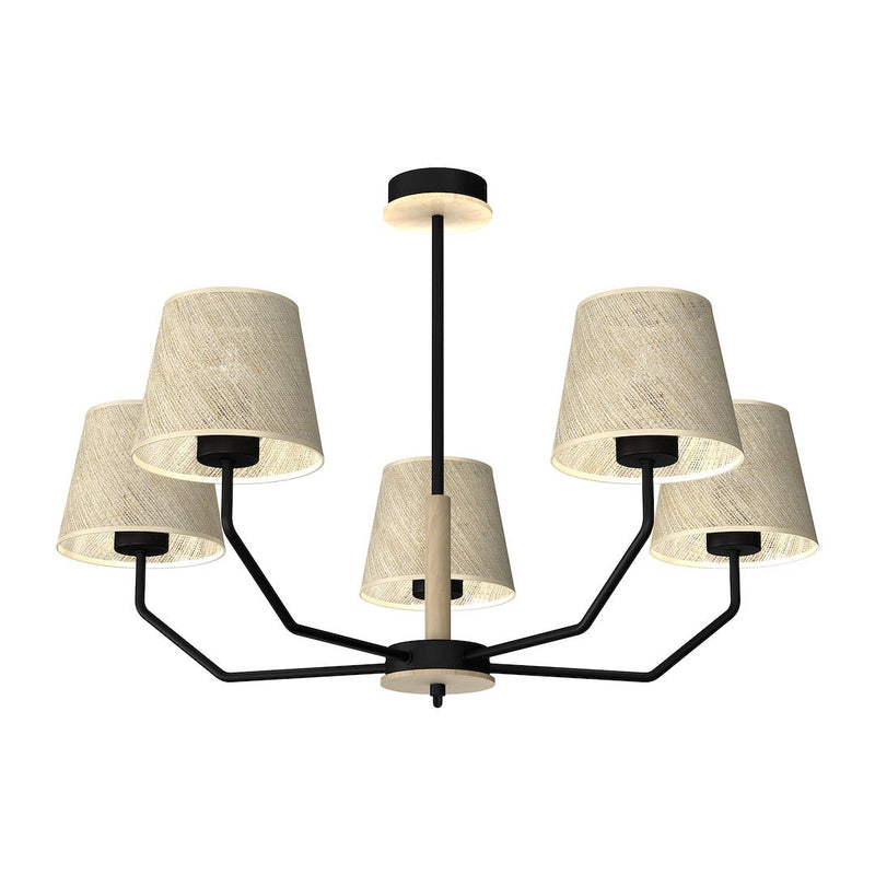 Milagro Etna 5L pendant lamp E27 H 52cm