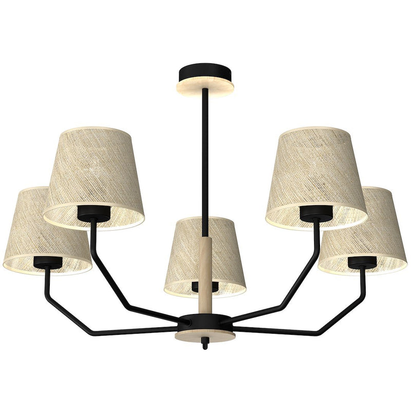 Milagro Etna 5L pendant lamp E27 H 52cm