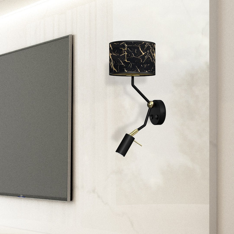 Milagro Senso 2L wall sconce lamp E27 / GU10 H 38cm