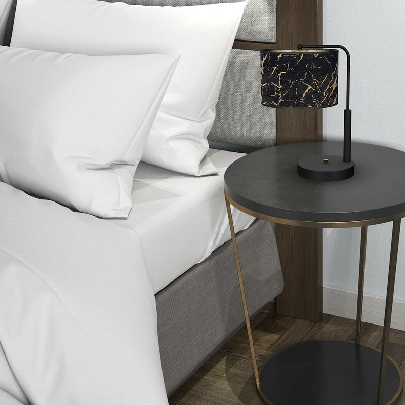 Milagro Senso 1L table lamp E27 H 37cm