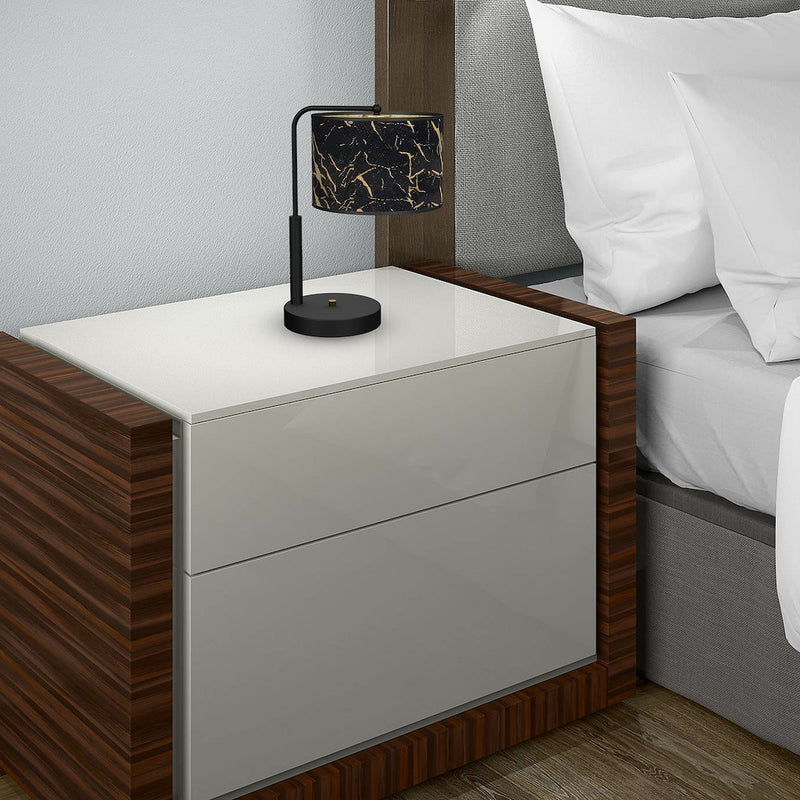 Milagro Senso 1L table lamp E27 H 37cm