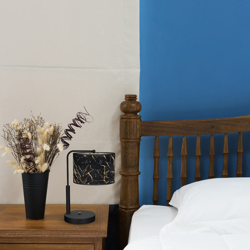 Milagro Senso 1L table lamp E27 H 37cm