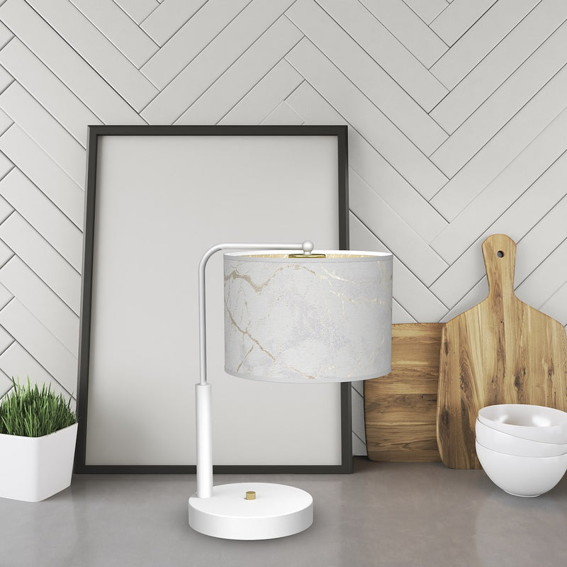 Milagro Senso 1L table lamp E27 H 37cm