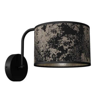 Milagro Satino 1L wall sconce lamp E27 H 18cm