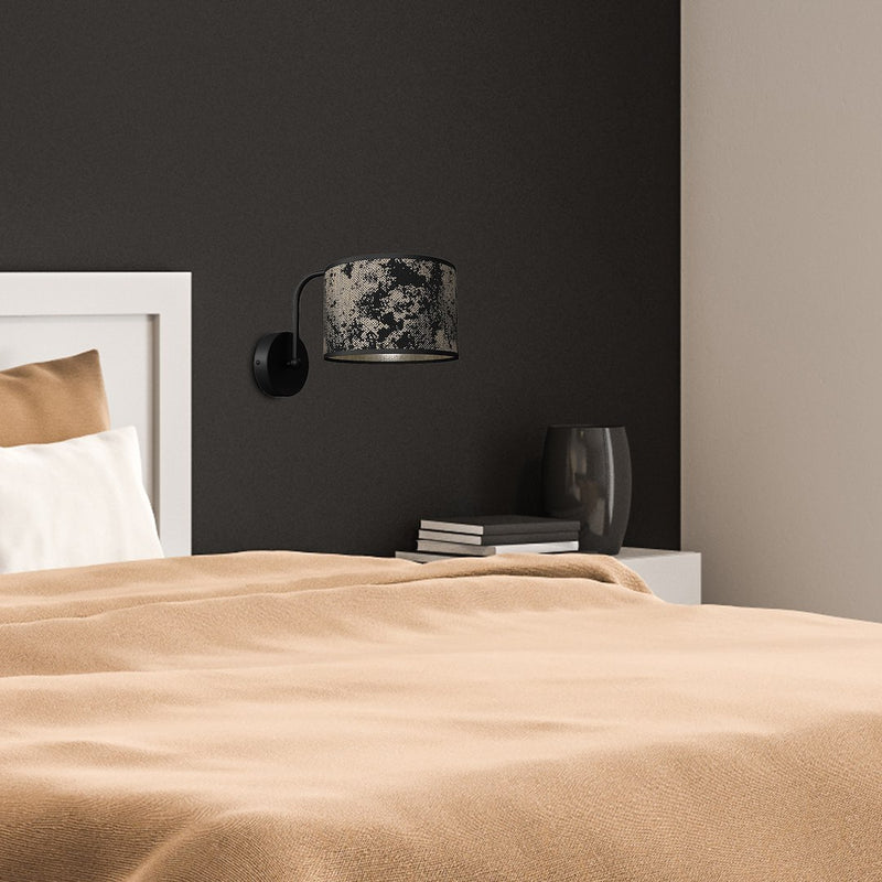 Milagro Satino 1L wall sconce lamp E27 H 18cm