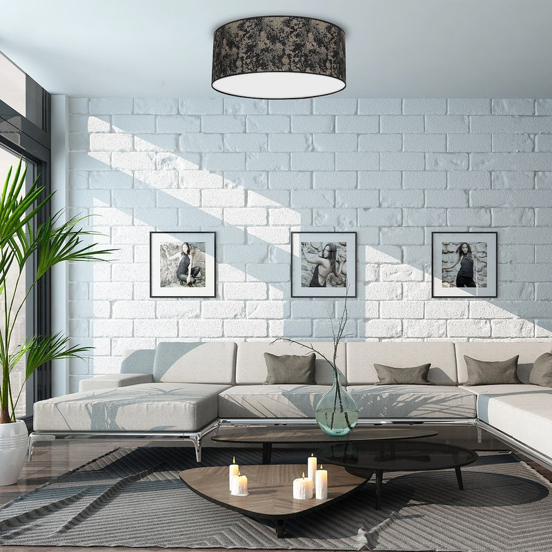 Milagro Satino 2L ceiling lamp E27 H 13cm