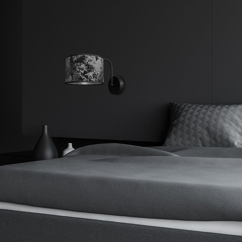 Milagro Satino 1L wall sconce lamp E27 H 18cm