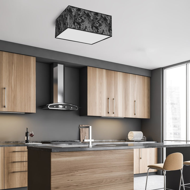 Milagro Satino 2L ceiling lamp E27 H 13cm