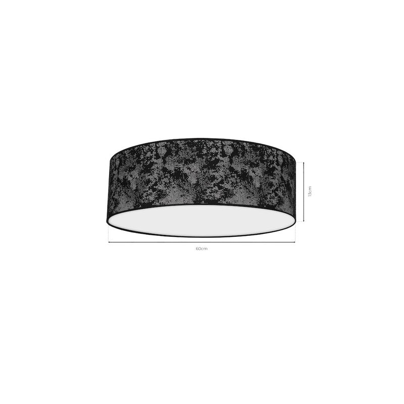 Milagro Satino 3L ceiling lamp E27 H 13cm