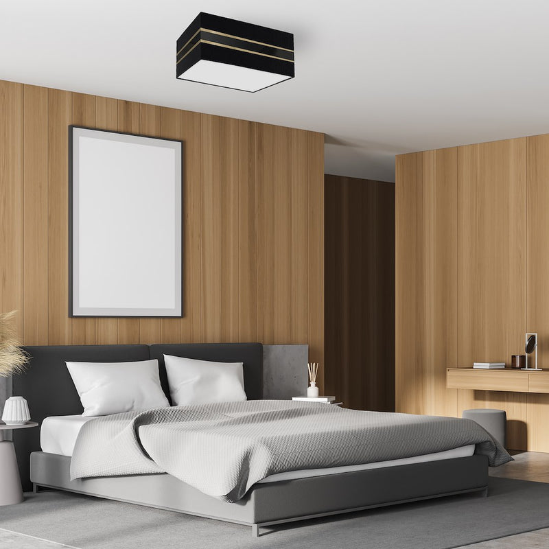 Milagro Ultimo 2L ceiling lamp E27 H 13cm