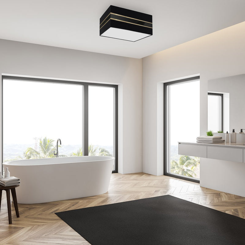 Milagro Ultimo 2L ceiling lamp E27 H 13cm