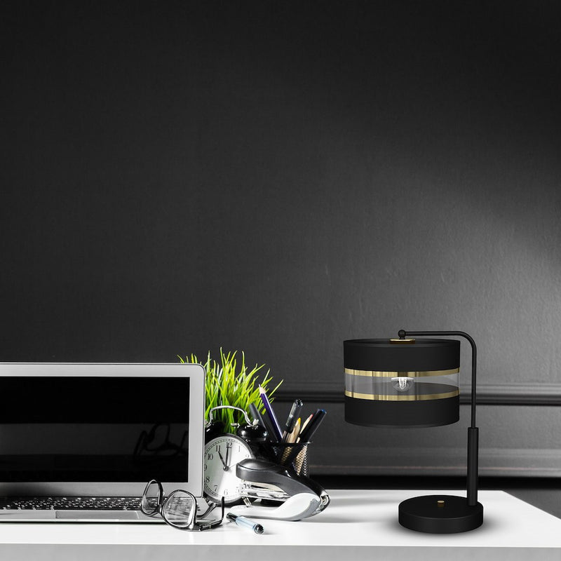 Milagro Ultimo 1L table lamp E27 H 37cm