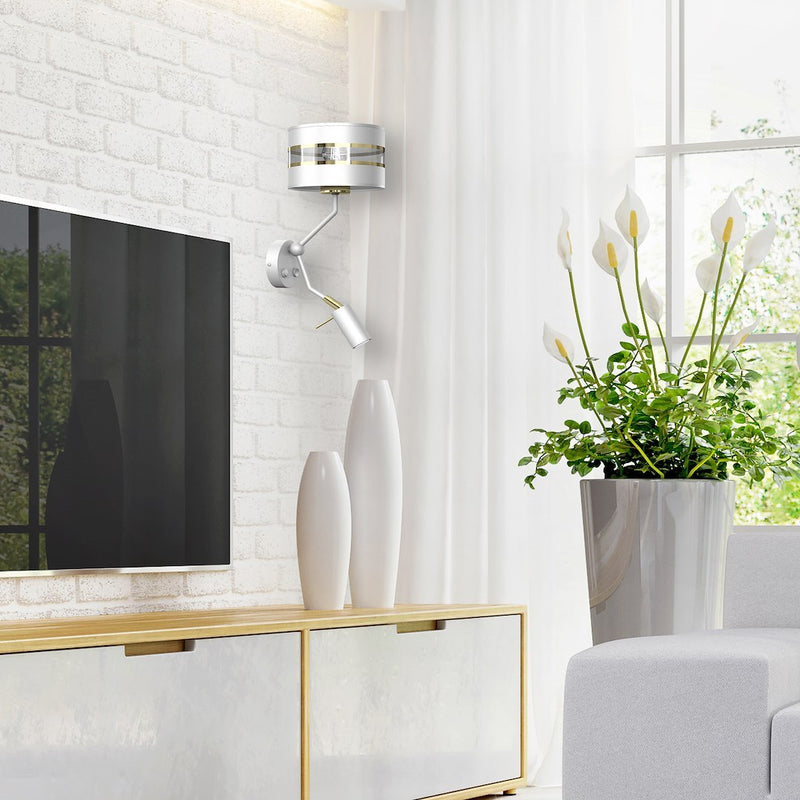 Milagro Ultimo 2L wall sconce lamp E27 / GU10 H 38cm