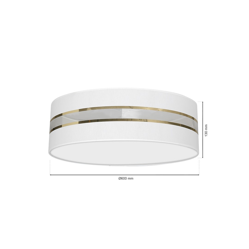 Milagro Ultimo 3L ceiling lamp E27 H 13cm