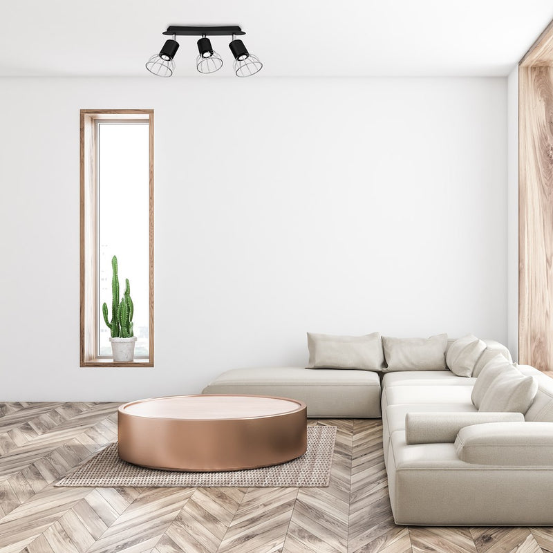 Milagro Dante 3L ceiling lamp GU10 H 16cm