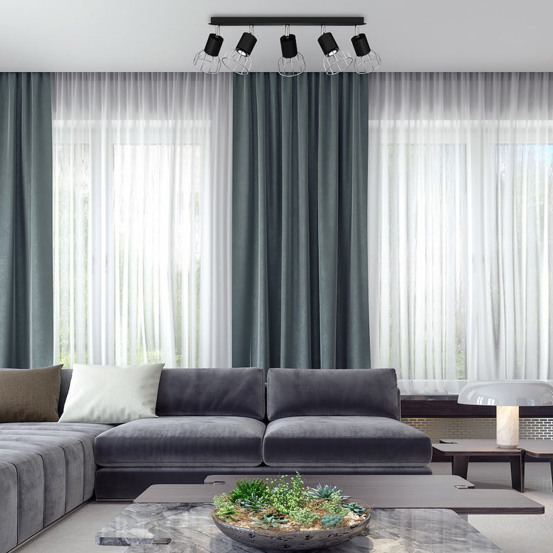 Milagro Dante 5L ceiling lamp GU10 H 16cm