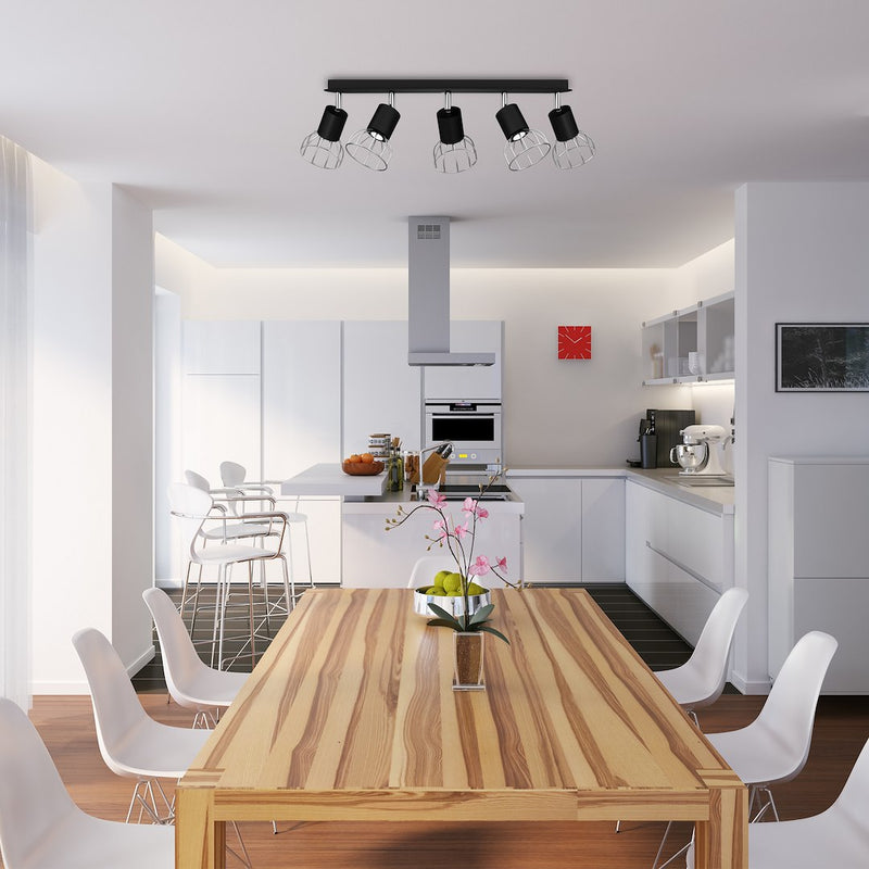 Milagro Dante 5L ceiling lamp GU10 H 16cm