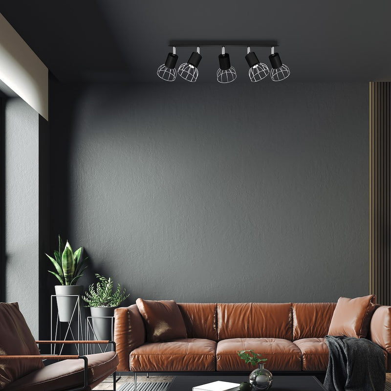 Milagro Dante 5L ceiling lamp GU10 H 16cm