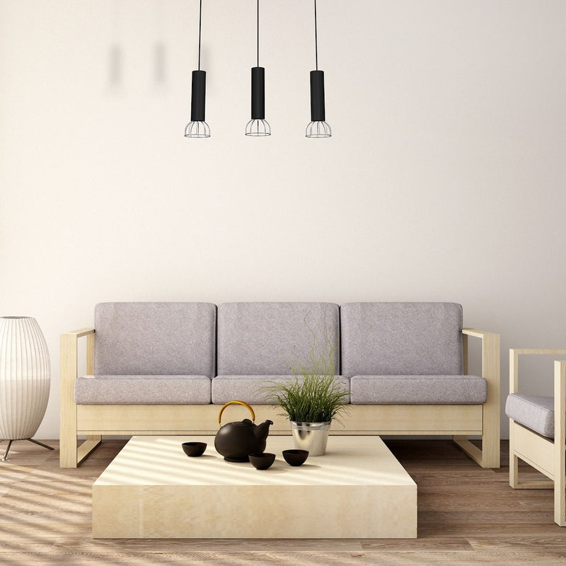 Milagro Dante 3L pendant lamp GU10