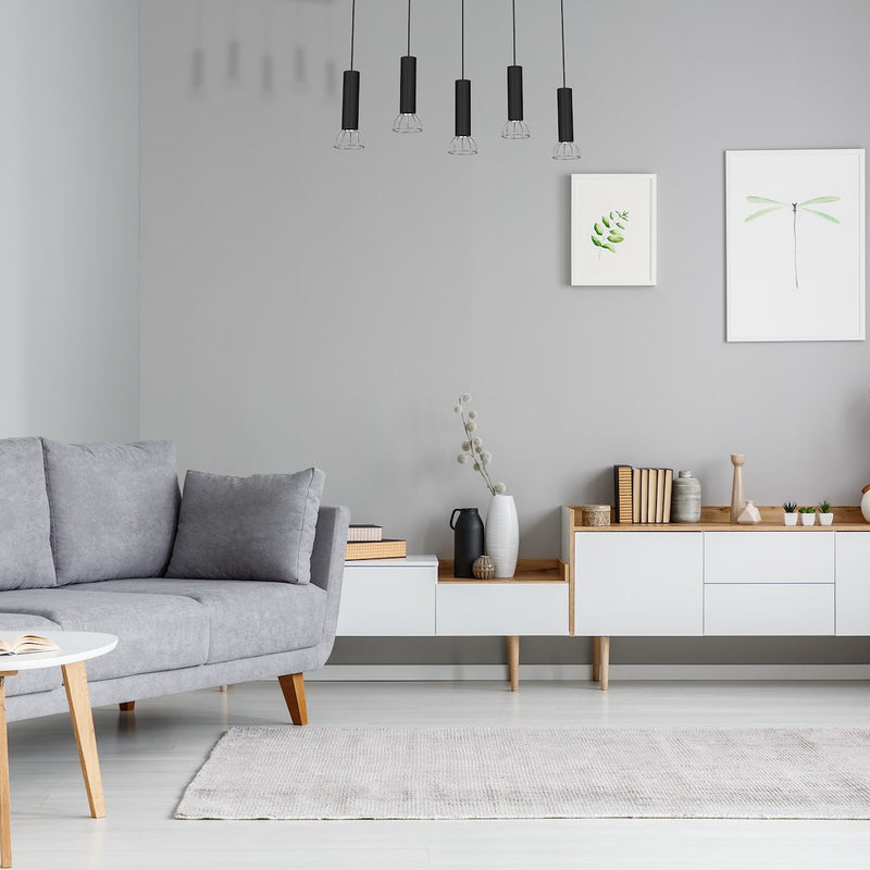 Milagro Dante 5L pendant lamp GU10